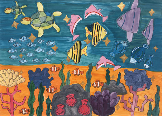 海のきれいをたもって