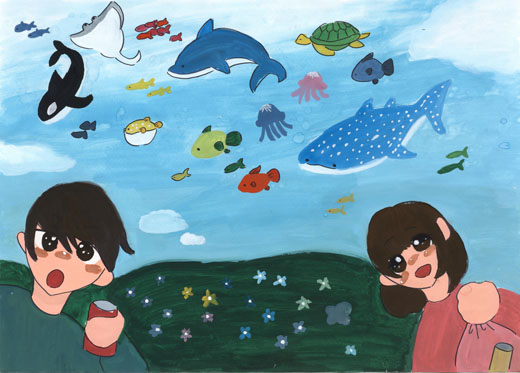 空に泳ぐ魚たち