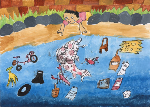 生きものがないてるよ