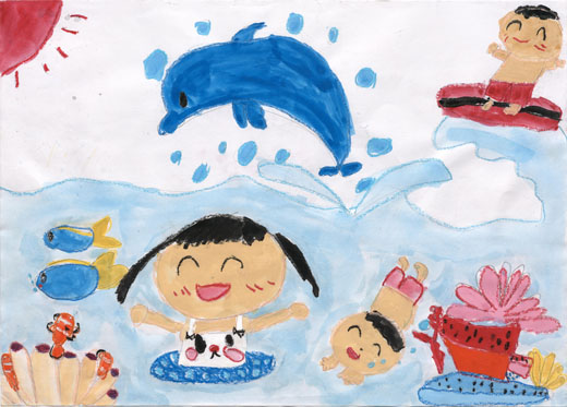 きれいな すけるうみ