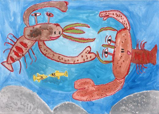 ニホンザリガニのおしゃべり