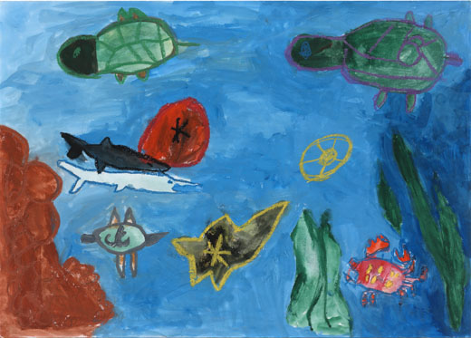 ぼくのすきなうみのいきもの