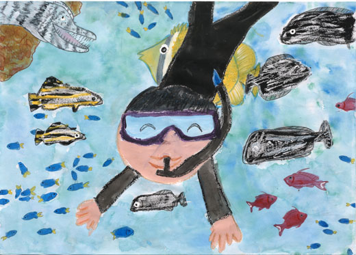 ぼくが見た海の中