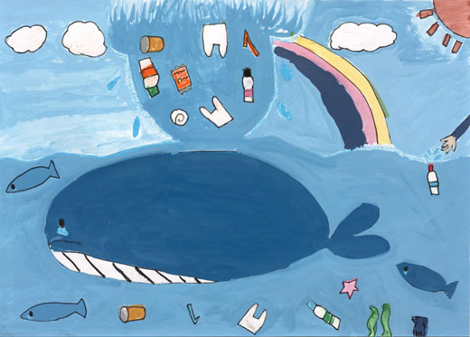 ゴミをすてたら…