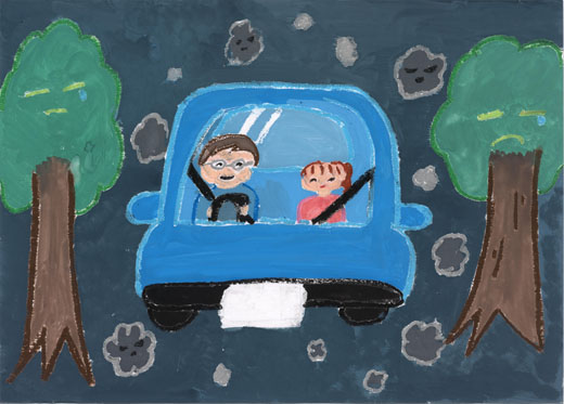 空気をきれいに！！