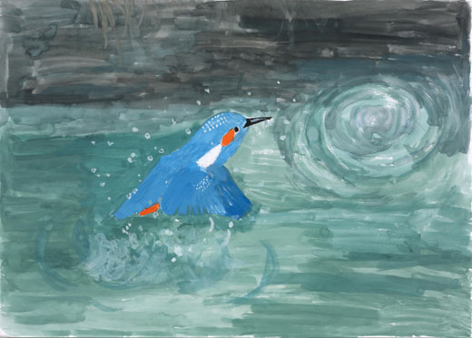 カワセミの大好きな川