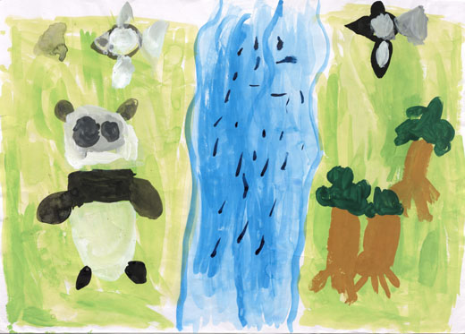 いい自ぜんの中で生きるどうぶつ