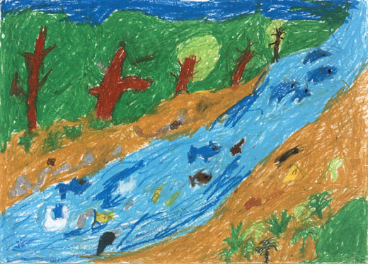 川をだいじにしよう。