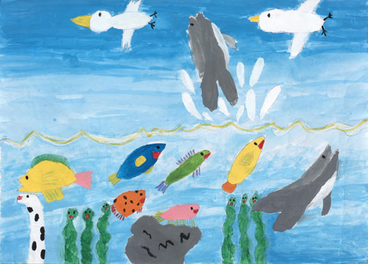 しぜんなうみのさかなたち