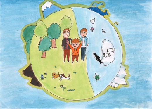 きれいな環境をたもとう！