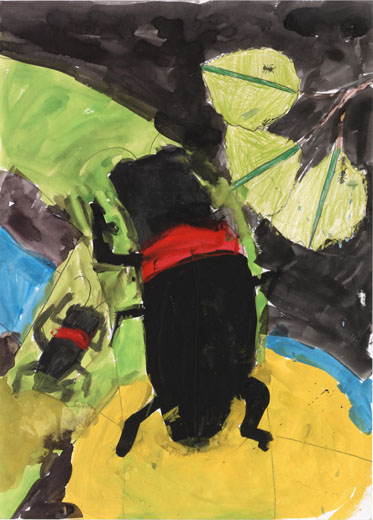 きれいで美しい川に住むホタル