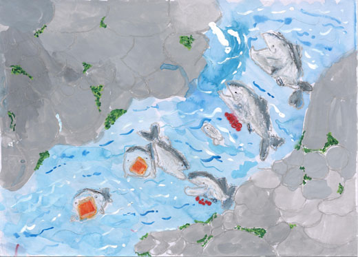 しゃけのさんらん