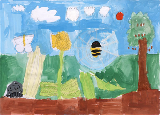 虫の大きなせかい