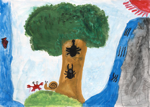 生きものをたいせつにしよう。