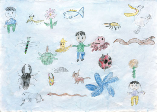 生きものはみんな友だち