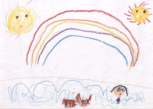 いぬとわたしのみずあそび