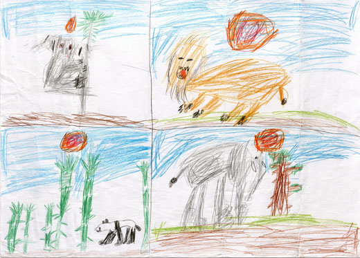 野生では数少ない動物園の人気動物