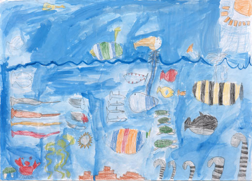 いきものがたくさんいる海