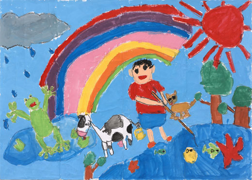 きれいな水によろこぶさかな