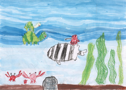 うみをきれいに