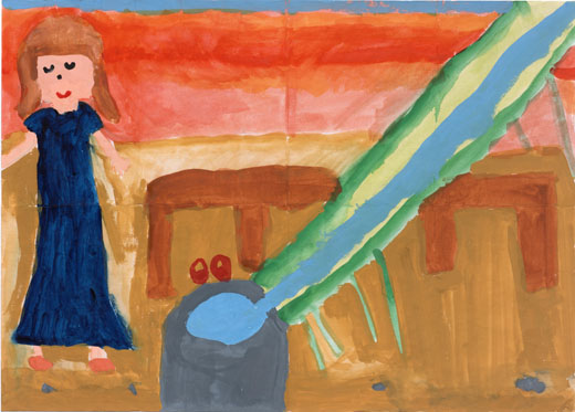 流れる水・自然