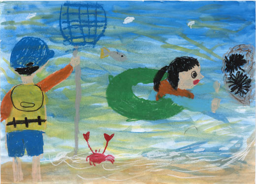 いきものとあそべるうみ