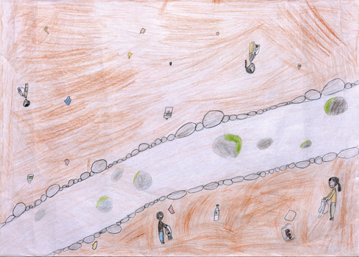 川や、海のごみはひろおう