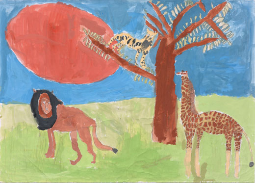 サバンナのどうぶつ