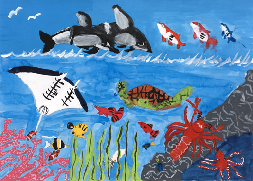 沖縄のきれいな海