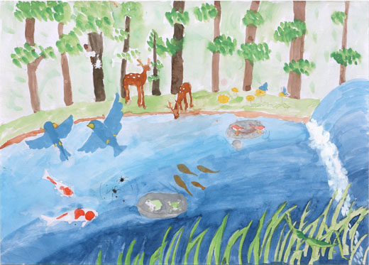 森の中の生き物