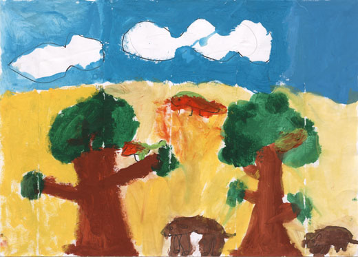 しぜんをこわさないで！動物たちがすめるように