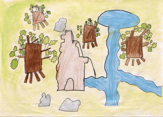 ゆたかな山と水