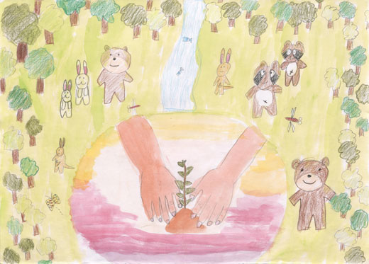 動物が楽しくくらせますように。