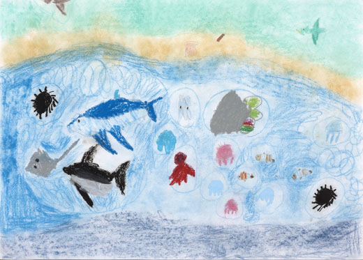 かわいい　うみの　おさかな