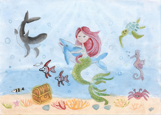 マーメイドとうみのさかなたち