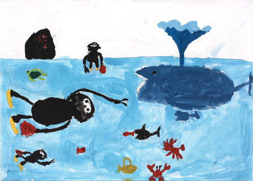 海のかんきょうをよくしよう！