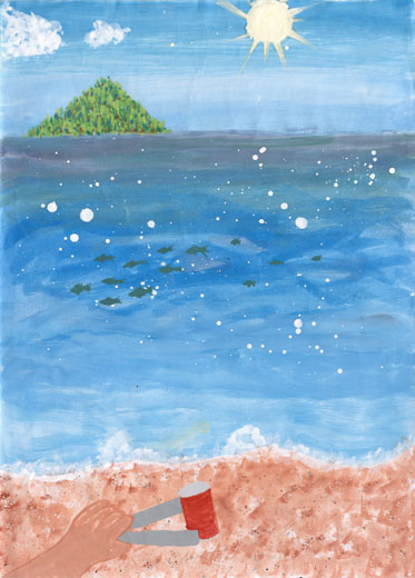 きれいな海にしよう