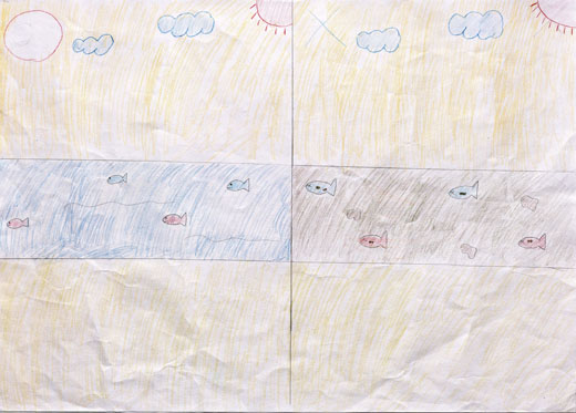 川をきれいにしよう！