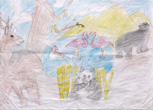 せかいのいろいろなどうぶつ