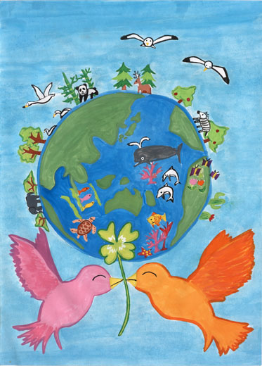 生き物たちの楽園