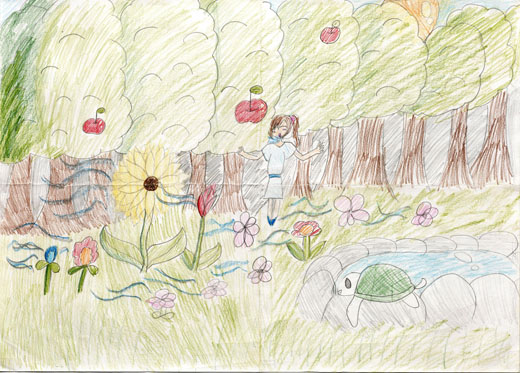 自然いっぱい　キレイな空気