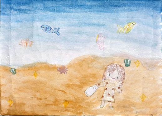 「水や生きものを大切にしよう」