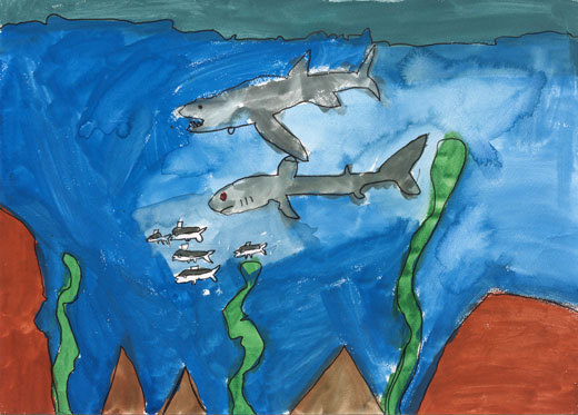 海の中の生き物