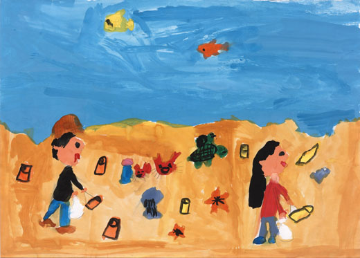 うみをきれいにしよう