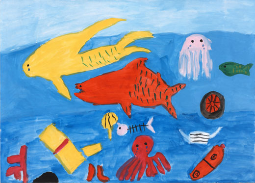 海をきれいにしよう