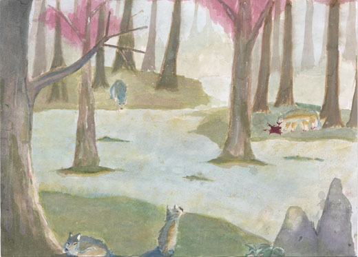 ニホンオオカミ・暮らし