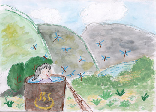 よしの川と大しぜん