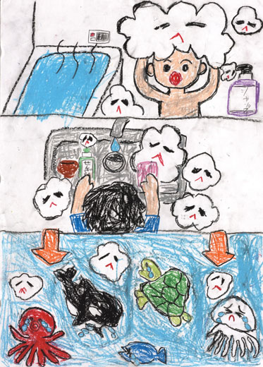 うみをよごさないためにできること