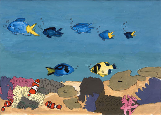 私がのぞき見たサンゴしょう