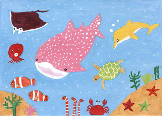 沖縄のきれいな海